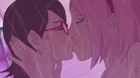 Sakurai Kissing Sarada [xsarda]