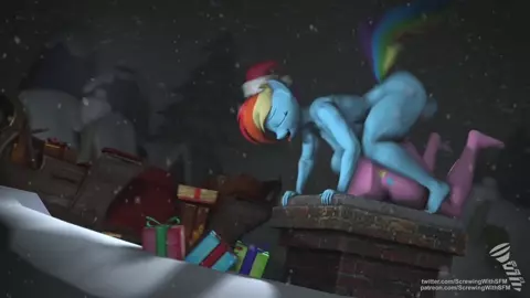 MLP - PMV - Santa Claus Is Coming To Town (Trap Remix)