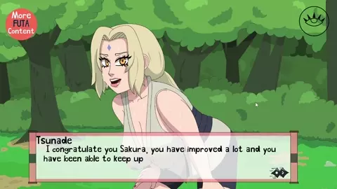 tsunade get a blowjob from Sakura (futa no jutsu )