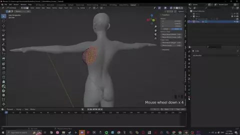 Breast Collision and Jiggle Physics in Blender through Cage Deforms - Kris Stone