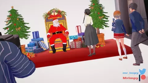 Yor Forger riding Santa for presents - SpyxFamily *sound* [MrImpy]