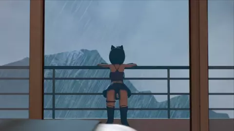 A Cozy Rainy Christmas! (Starring Kaat!)