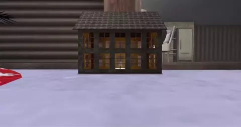 A Christmas tale in an imaginary land with a pretty young woman.