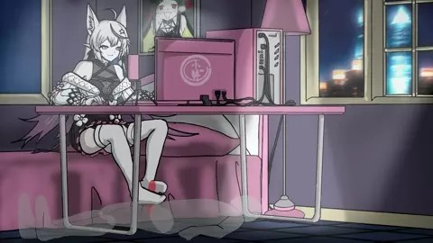 Orange Garden Jny give a footjob while she was livestreaming