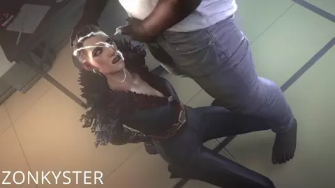 Delilah gets captured and used by her former subordinetes.(black) [Zonkyster]