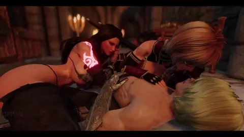 Camilla, Jordis and their sex with the Dragonborn