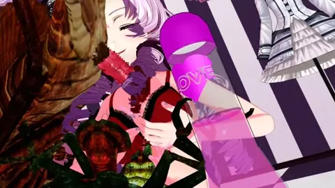 [O-dio] [MMD] Depraved otome x insects