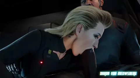 Meredith tests a new security officer, part 1.[Baron Von Meowsberg]