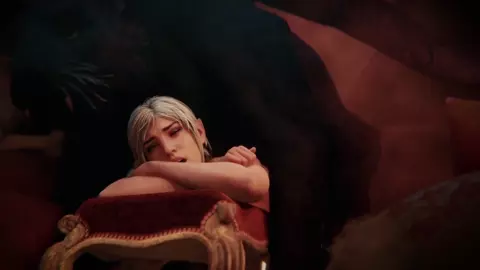 Shadowheart & Displacer Beast (Pubic Hair) (zmsfm)