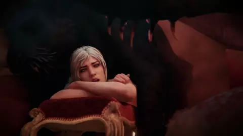 Shadowheart & Displacer Beast (Pubic Hair) (zmsfm)