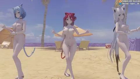 Yukihana Lamy Shirakami Fubuki Houshou Marine cats Catallena 60FPS Virtual YouTuber