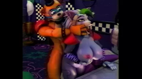 Roxxane The Wolf Fnaf 3D Animation