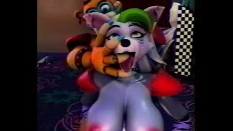 Roxxane The Wolf Fnaf 3D Animation