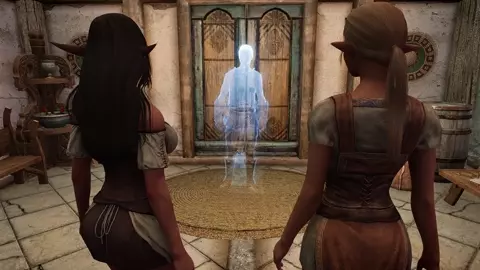 How Cloe & Olga saved New Year..again (Skyrim | Kuroinu)