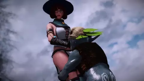 Young mage and the riekling