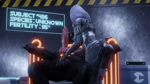 Tali Gets Bred by a Werewolf