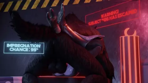 Tali Gets Bred by a Werewolf