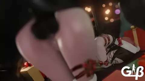 Mei Getting a White Christmas~