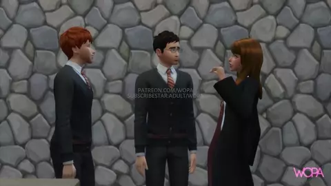 [TRAILER] Harry Potter fucking Hermione Granger behind Ron Wesley's back