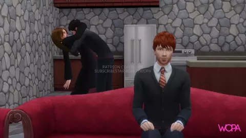 [TRAILER] Harry Potter fucking Hermione Granger behind Ron Wesley's back