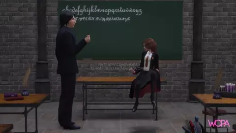 [TRAILER] Hermione Granger giving it to Professor Snape in Potions class
