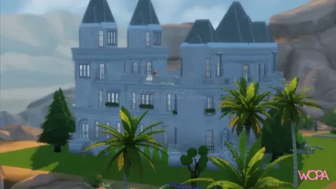 Night King eating Cersei Lannister in the castle