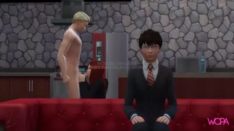 [TRAILER] Draco having sex with Ginny behind Harry Potter's back