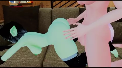 Catgirl Pounding Goblin