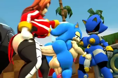 Humano vs robot vs hedgehog