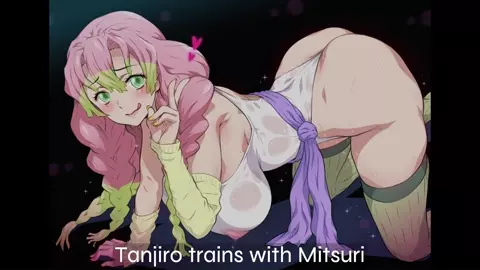 Tanjiro Trains with Mitsuri Extended (Sound)(1080p)