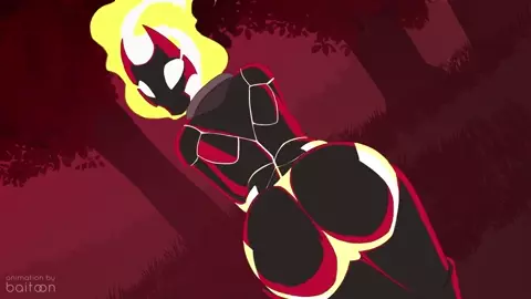 Female Heatblast Shaking Her Ass - Chaketrix