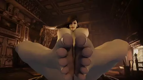 Alcina Dimitrescu Foot Domination