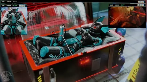 [4k] Meryl Trapped In A Box (Evilbanana)