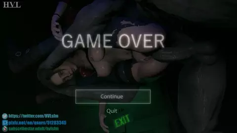 Claire x Mr. X Game Over [HVLsfm]