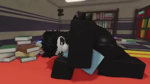 roblox furry animation - lin and puro