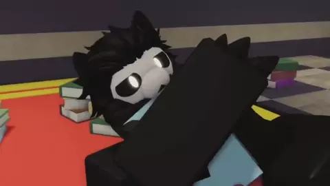 roblox furry animation - lin and puro