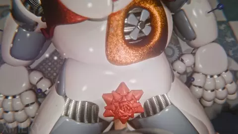 Christmas with circus baby