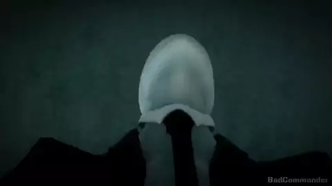 I fucked Slenderwoman and ejaculated on her tits