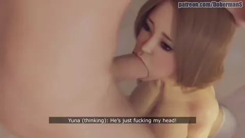 Yuna Is A Naughty Stepsis scenes compilation [Doberman Studio]