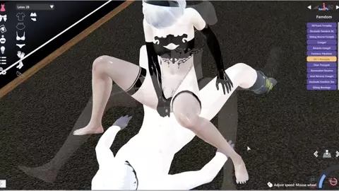 2b latex gloves and stockings