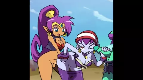 [PeachyPop34] Futa Shantae & Rottytops x Risky Boots (+No Watermark)