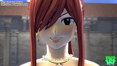 Erza Scarlet Trains two Recruits by Fucking them