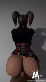 Harley Quinn from Behind_POV Failed Experiment