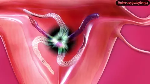 (X-ray) Tentacles conquer Tifa's womb