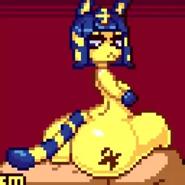 Ankha oral scene