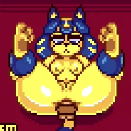 Ankha ass fuck