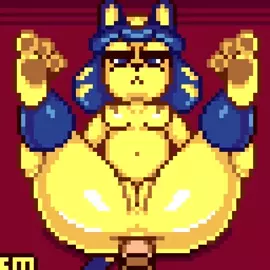 Ankha ass fuck