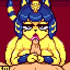 Ankha blowjob