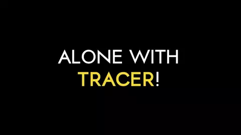 Alone with Tracer - Foot Fetish and Footjob
