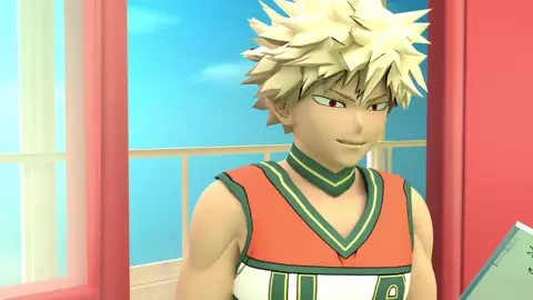 Cheerleader Bakugou Part 2